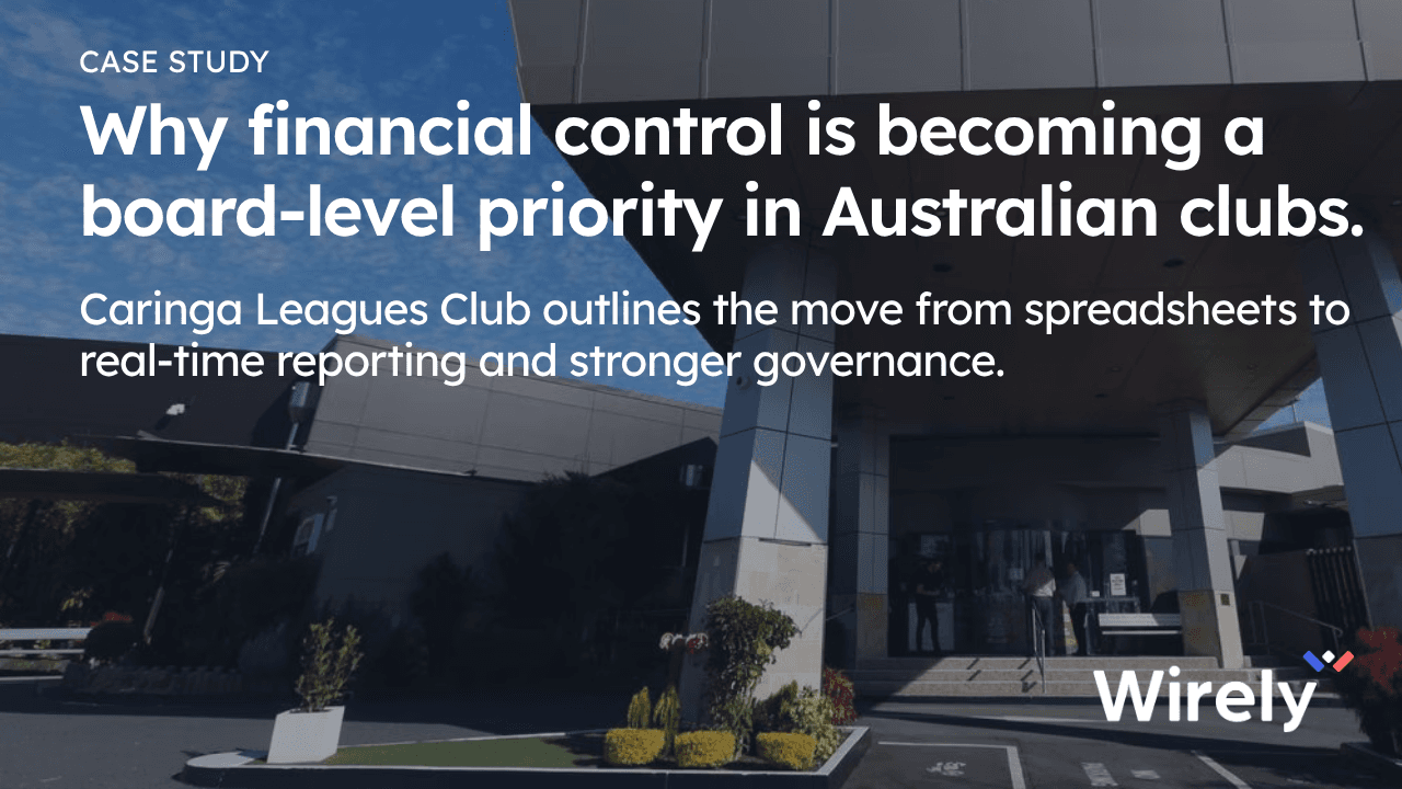 Carina Leagues Club case study on board-level financial control
